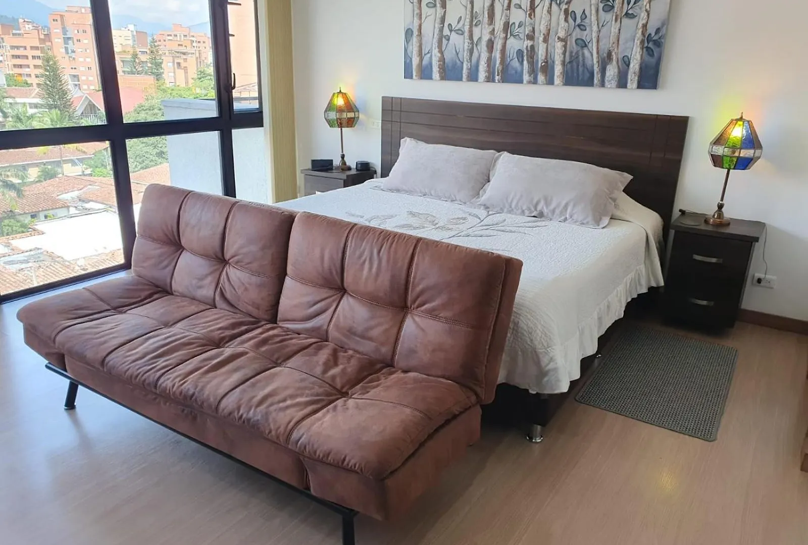 Tres33 #707 7Th Heaven-Views, King Bed, Wifi, Desk Apartment Medellin
