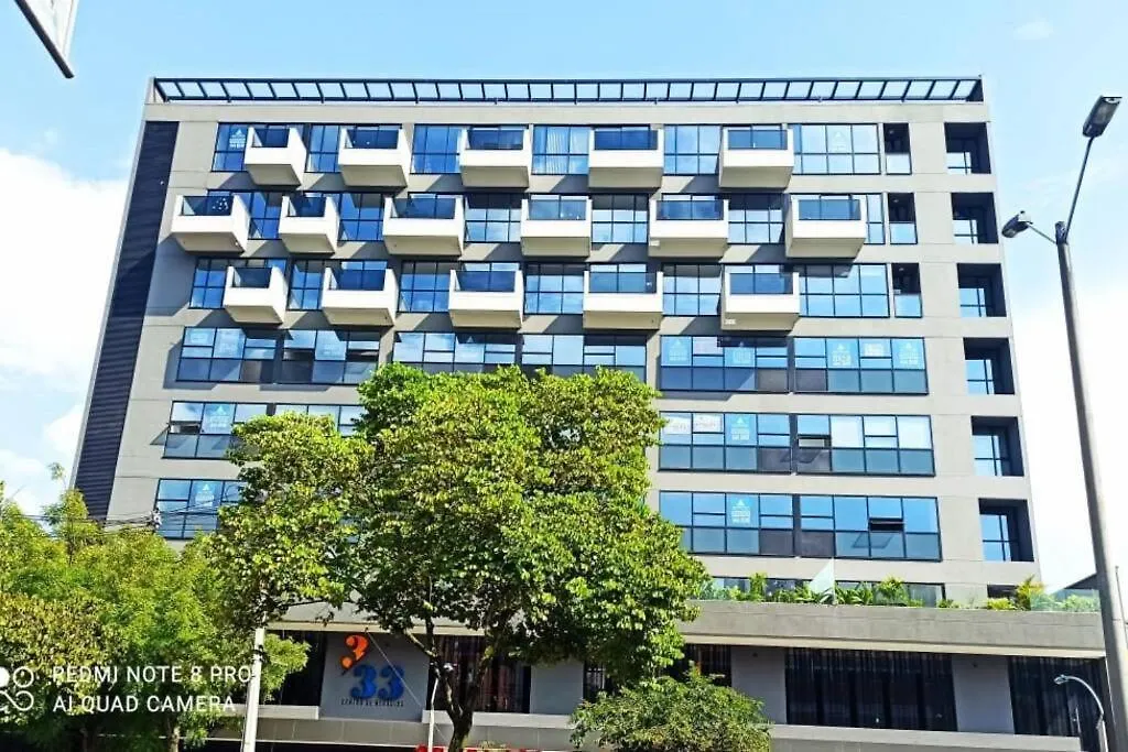 Tres33 #707 7Th Heaven-Views, King Bed, Wifi, Desk Apartment Medellin