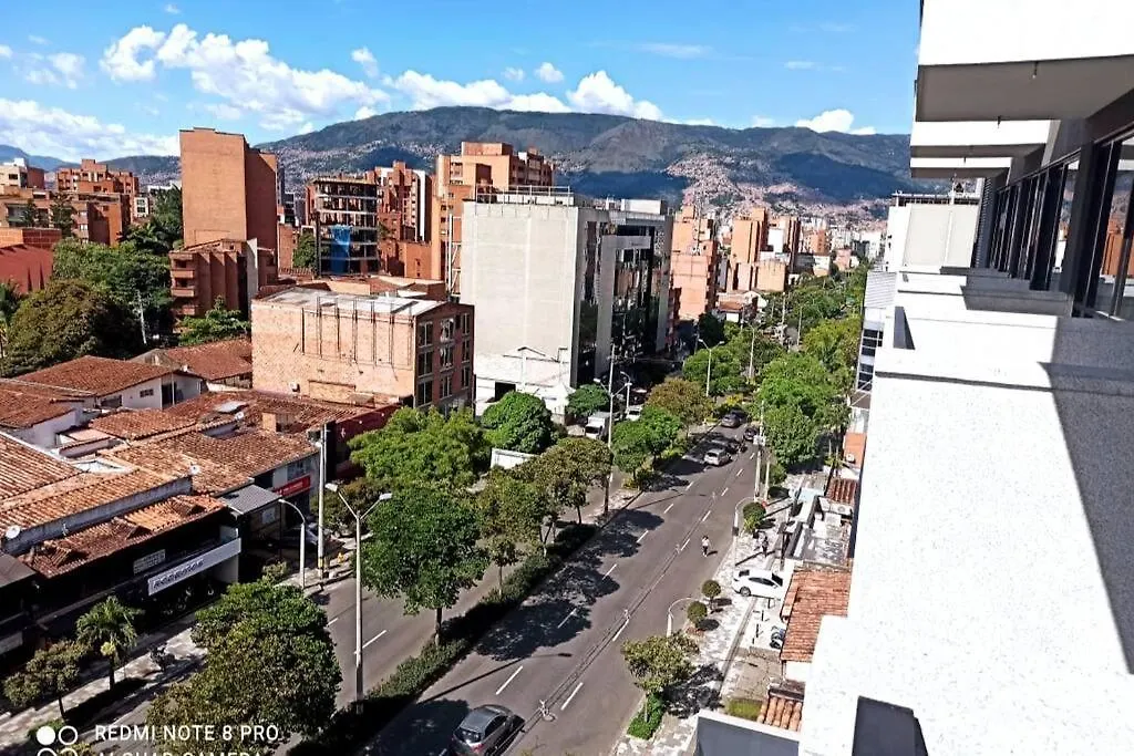Tres33 #707 7Th Heaven-Views, King Bed, Wifi, Desk Apartment Medellin 0*,